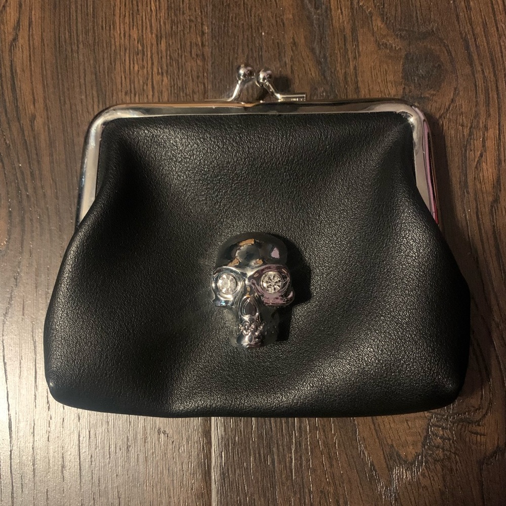 Lux DeVille Skull Coin Purse